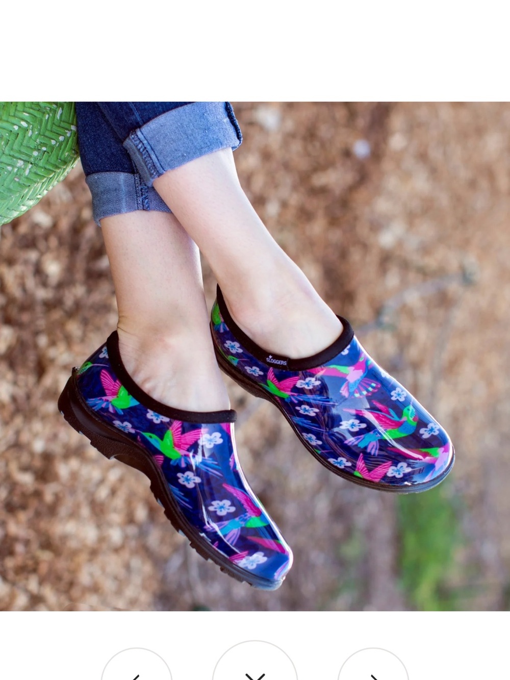 NWT. Sloggers Women’s waterproof Humingburd Rain Garden shoes. Size 8.